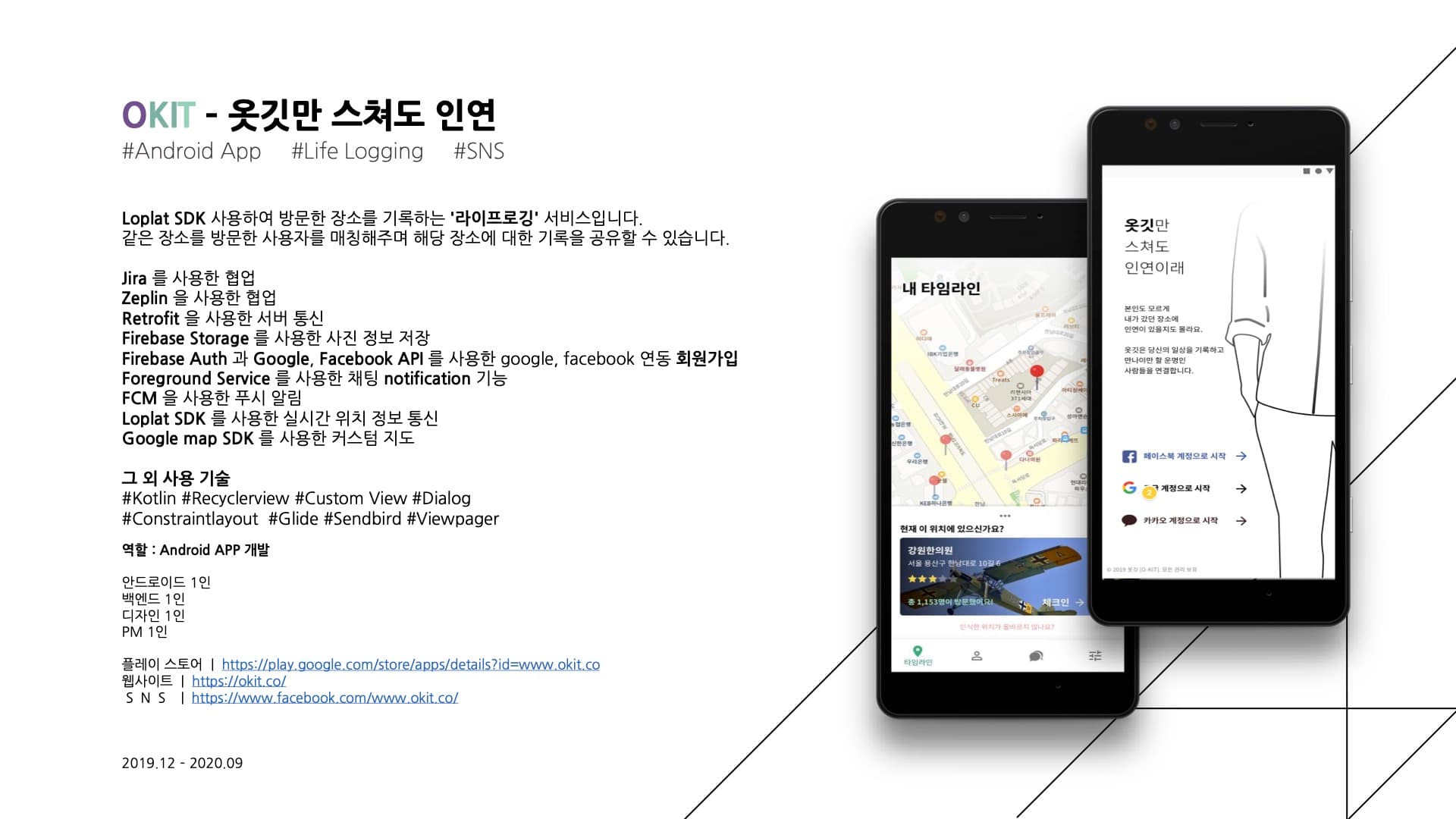 OKIT 대표 화면